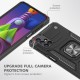  Samsung Galaxy M51 Kılıf Zegna Yüzüklü Silikon Kapak - Siyah