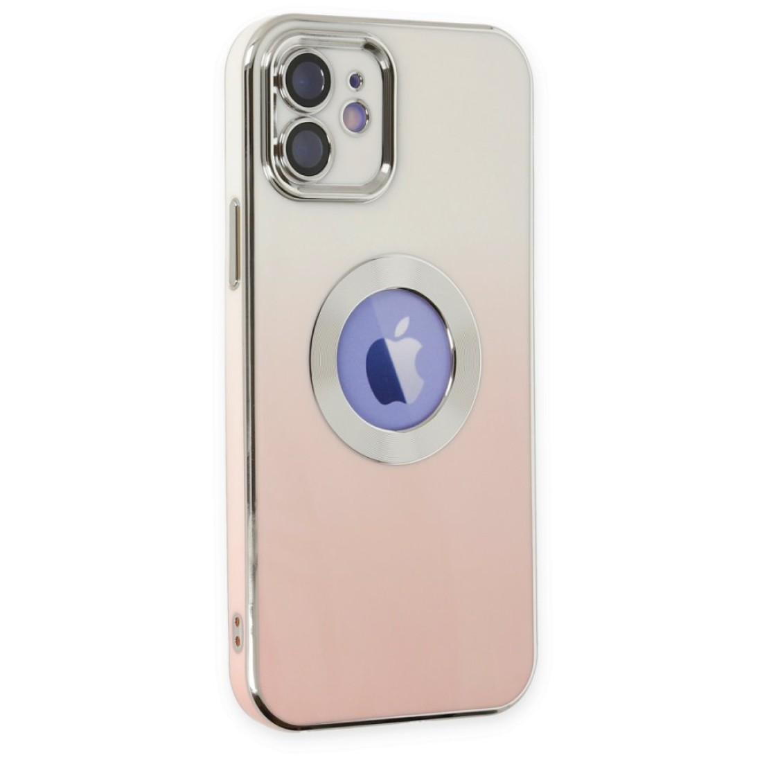  iPhone 12 Kılıf Best Silikon - Pembe