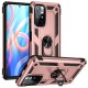  Xiaomi Redmi Note 11T Kılıf Sofya Yüzüklü Silikon Kapak - Rose