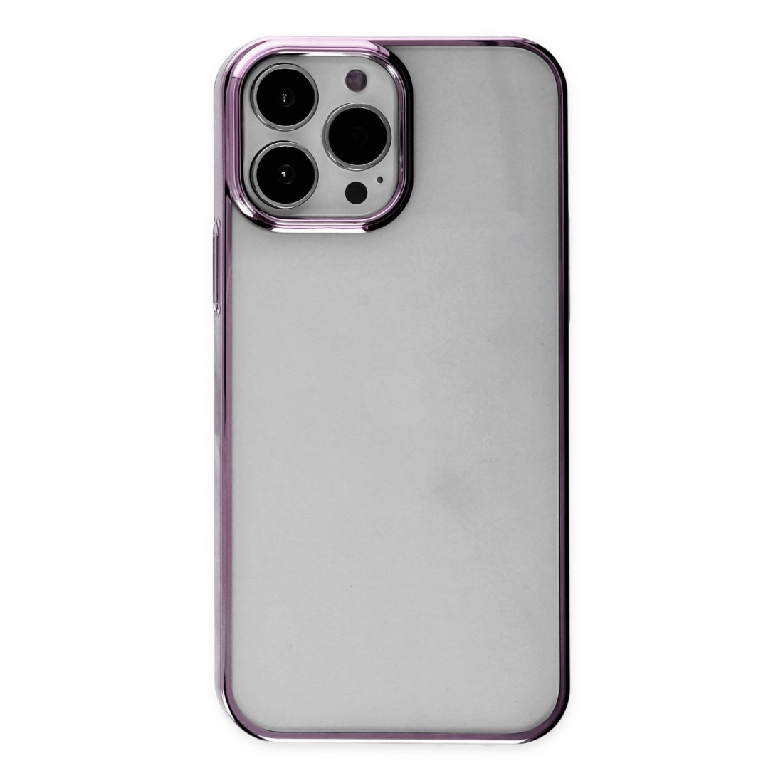  iPhone 14 Pro Max Kılıf Element Silikon - Lila
