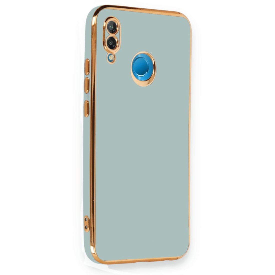  Huawei P20 Lite Kılıf Volet Silikon - Açık Yeşil