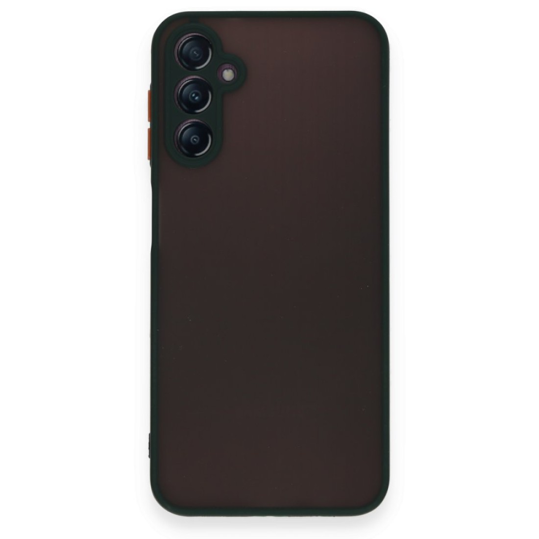  Samsung Galaxy A14 4G Kılıf Montreal Silikon Kapak - Yeşil