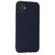 iPhone 12 Mini Kılıf Nano içi Kadife Silikon - Lacivert iPhone 12 Mini Kılıf Nano içi Kadife Silikon - Lacivert