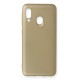  Samsung Galaxy A20E Kılıf First Silikon - Gold