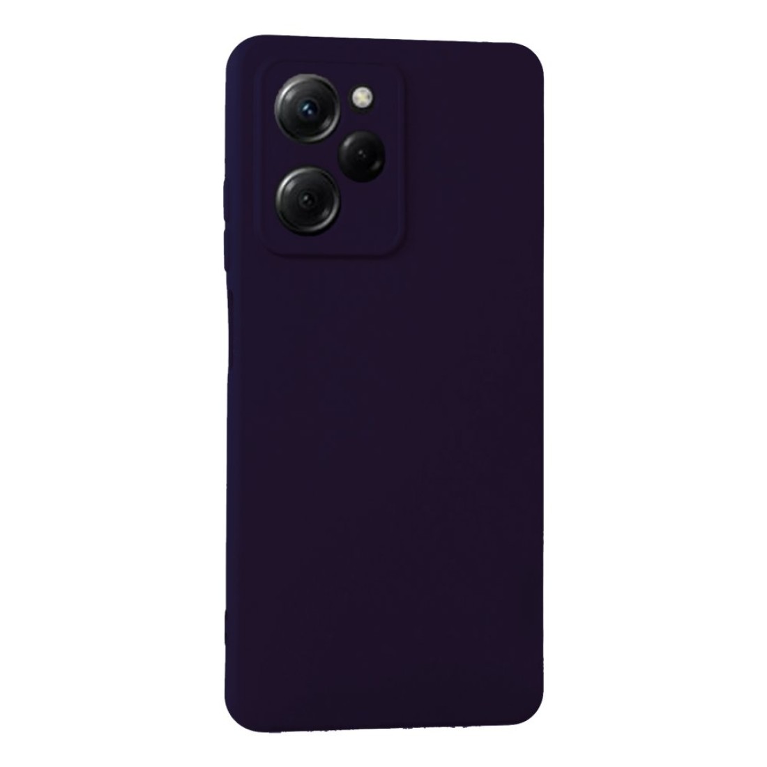  Xiaomi Poco X5 Pro 5G Kılıf Nano içi Kadife Silikon - Mor
