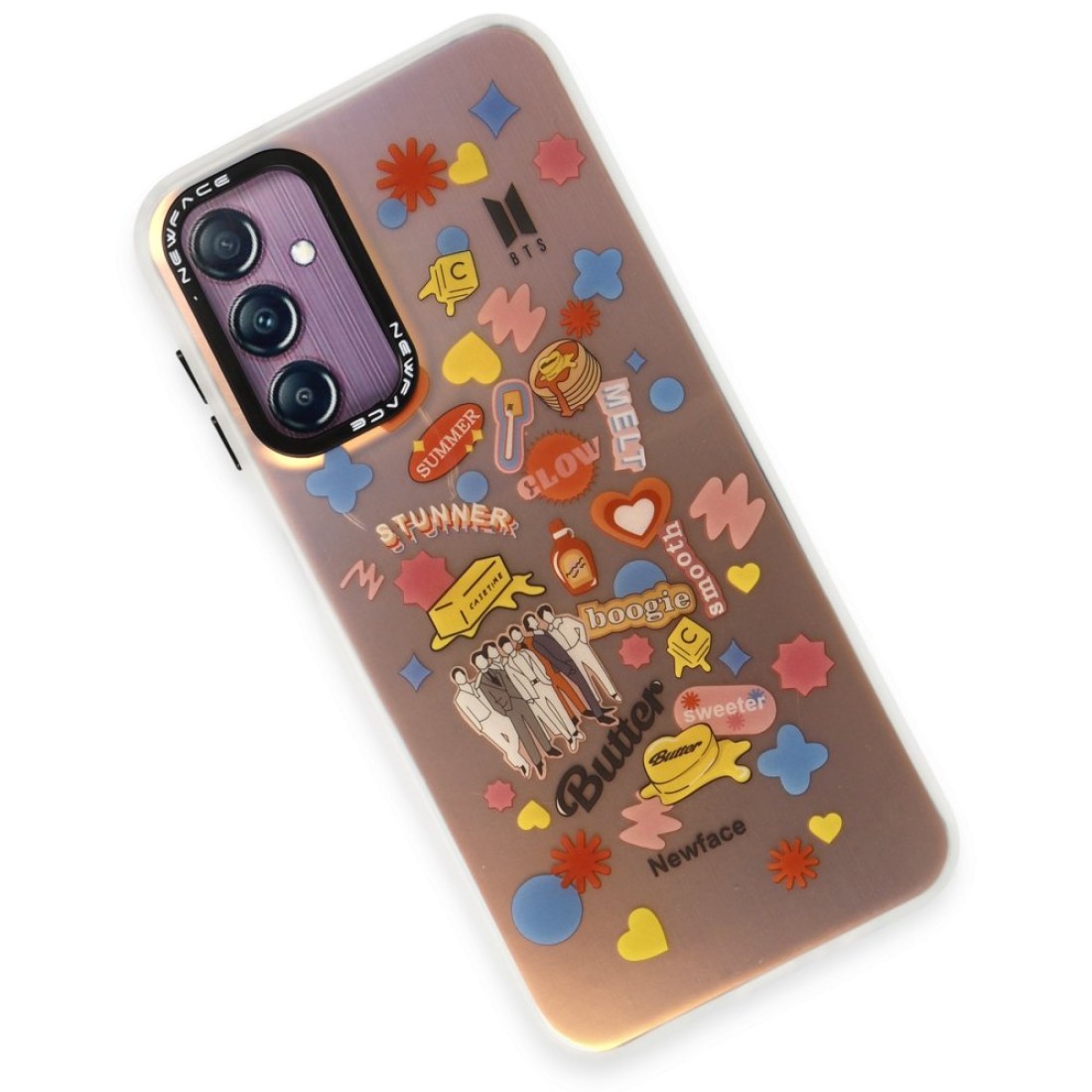  Samsung Galaxy A14 4G Kılıf Estoril Desenli Kapak - Estoril - 16