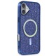  iPhone 16 Kılıf Diamond Magsafe Kapak - Lacivert