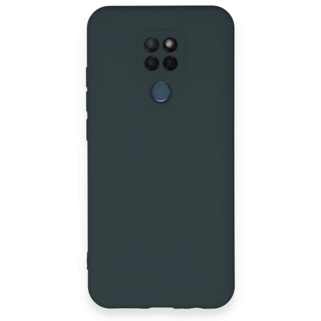  General Mobile GM 20 Kılıf Nano içi Kadife Silikon - Koyu Yeşil