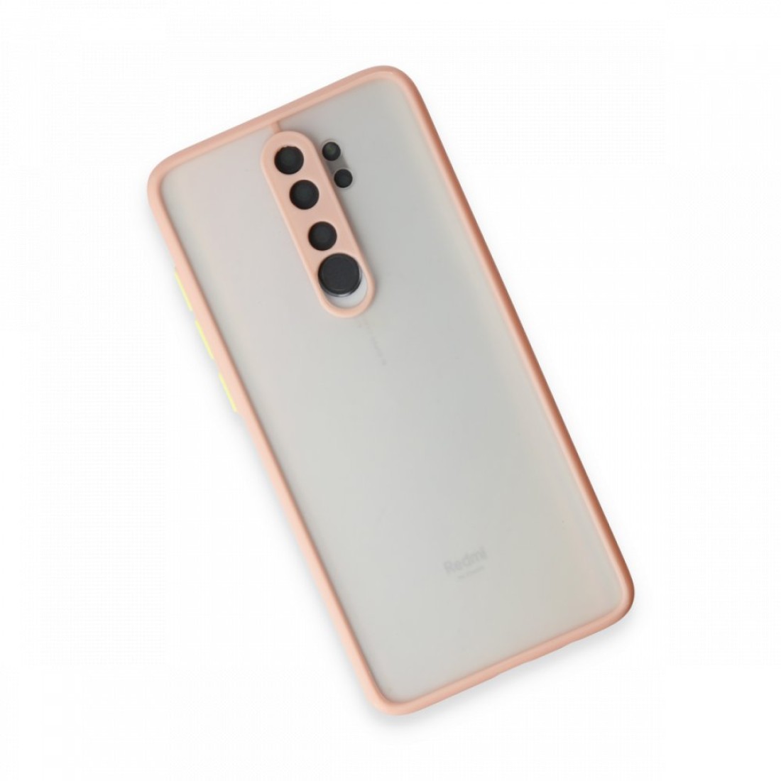 Xiaomi Redmi Note 8 Pro Kılıf Montreal Silikon Kapak - Pembe Xiaomi Redmi Note 8 Pro Kılıf Montreal Silikon Kapak - Pembe