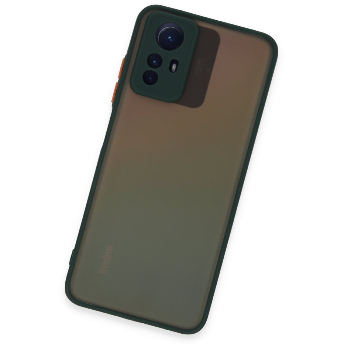  Xiaomi Redmi Note 12S Kılıf Montreal Silikon Kapak - Yeşil