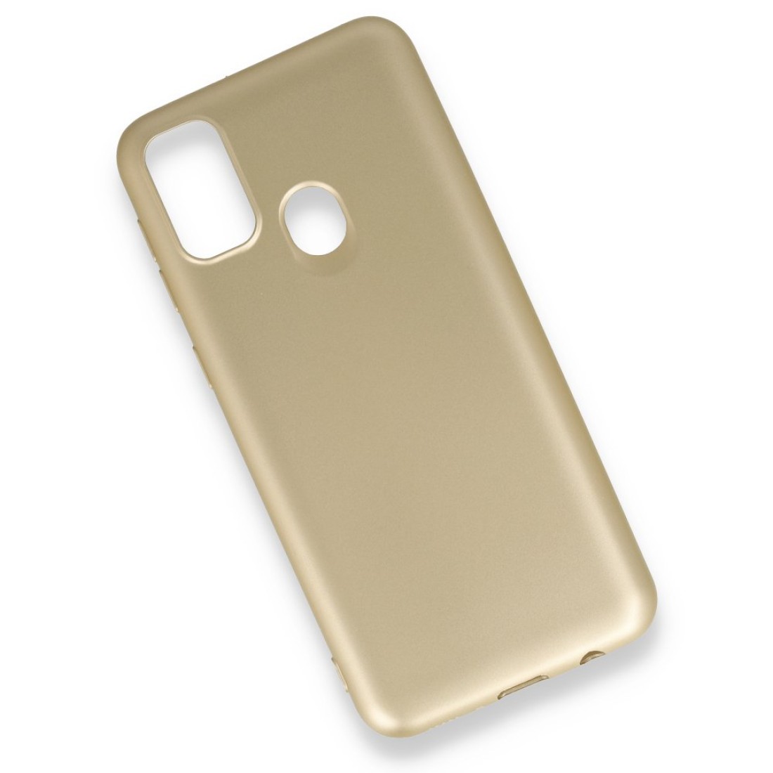  Samsung Galaxy M30S Kılıf First Silikon - Gold
