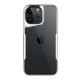 iPhone 16 Pro Kılıf Boyi Silikon Kapak - Gümüş iPhone 16 Pro Kılıf Boyi Silikon Kapak - Gümüş