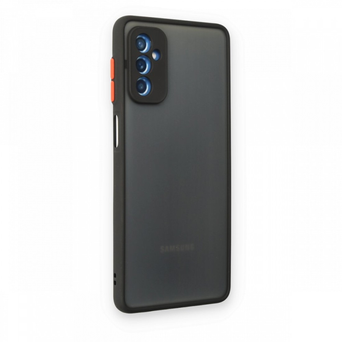  Samsung Galaxy M52 5G Kılıf Montreal Silikon Kapak - Siyah