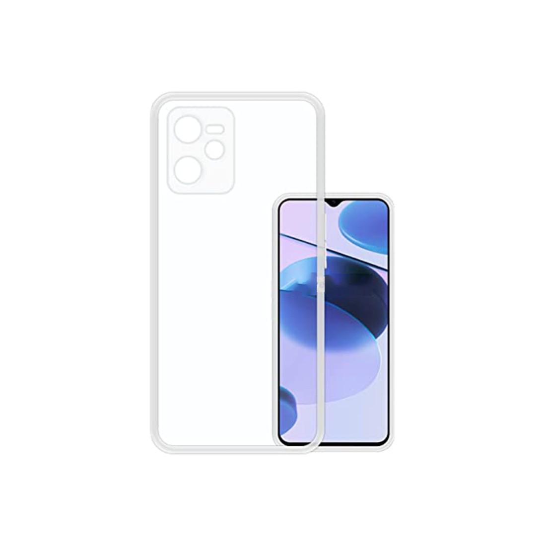  Realme C35 Kılıf Lüx Şeffaf Silikon