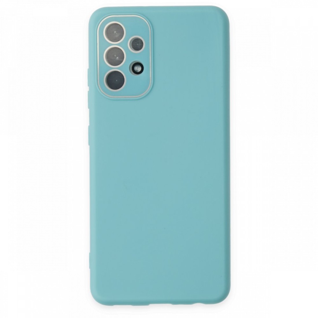  Samsung Galaxy A53 5G Kılıf Lansman Glass Kapak - Turkuaz