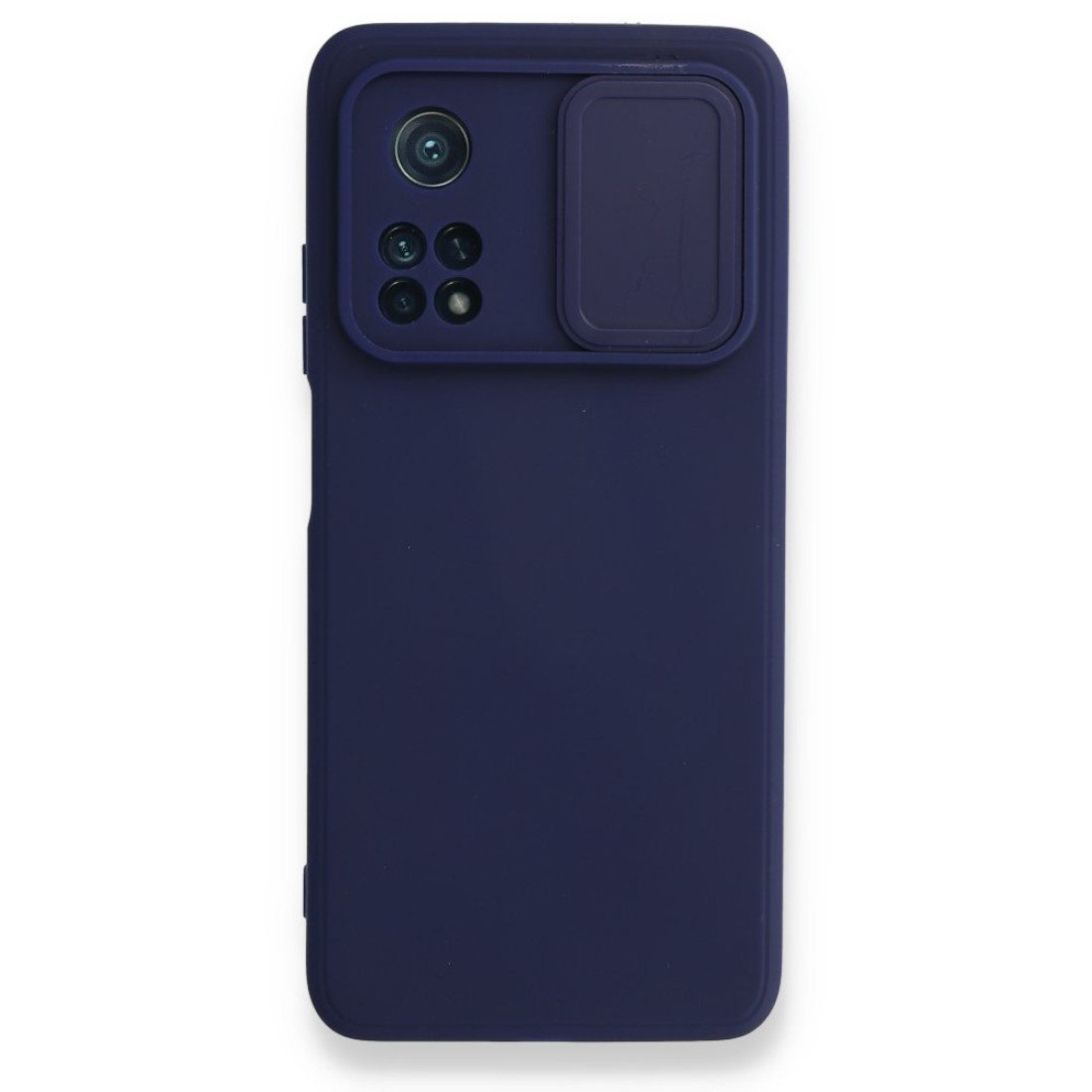  Xiaomi Mi 10T Pro Kılıf Color Lens Silikon - Lacivert