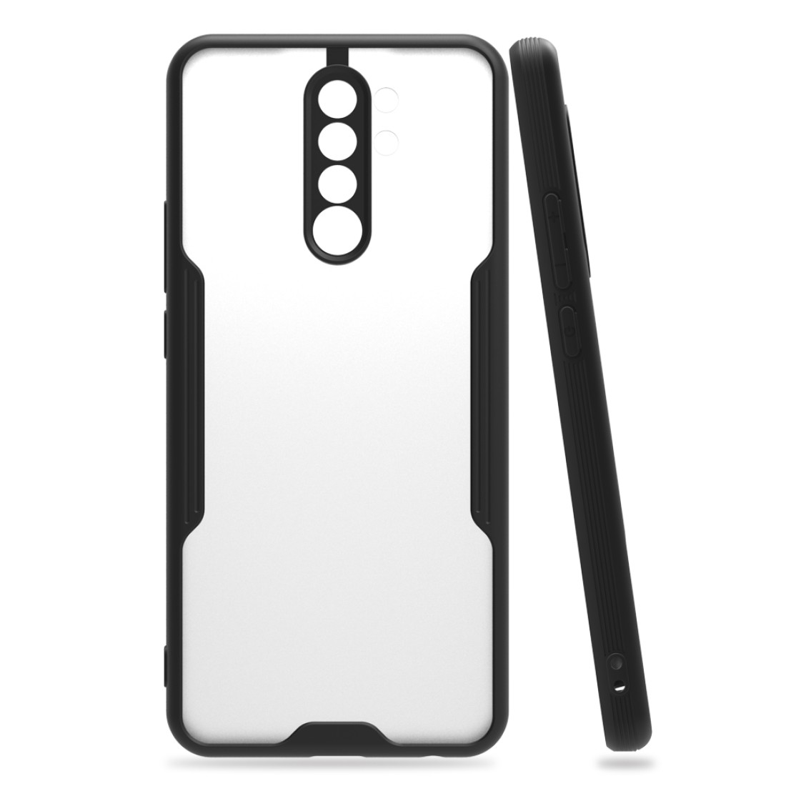  Xiaomi Redmi Note 8 Pro Kılıf Platin Silikon - Siyah