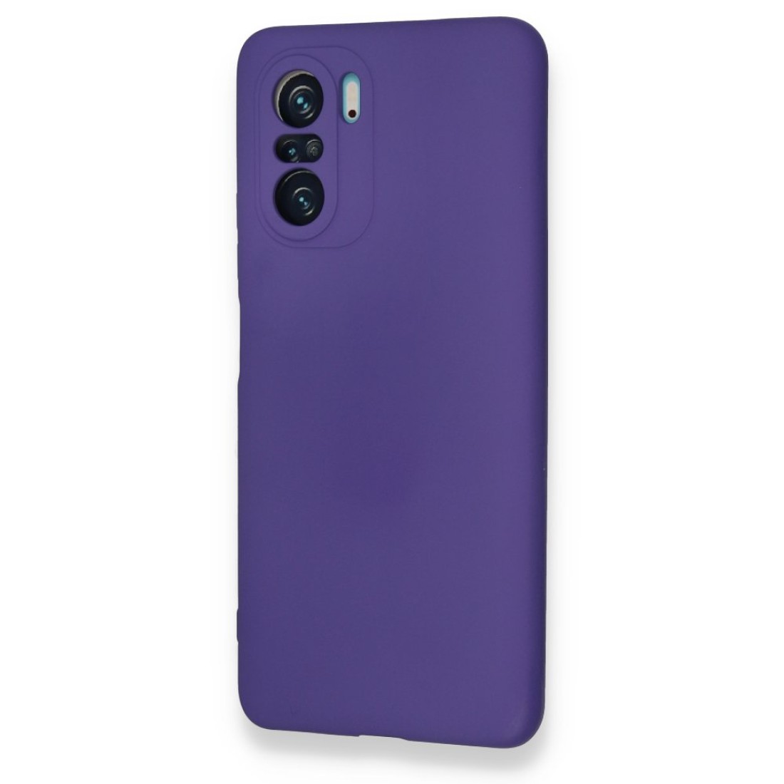 Xiaomi Redmi K40 Kılıf Nano içi Kadife Silikon - Mor