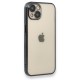  iPhone 14 Plus Kılıf Razer Lensli Silikon - Siyah