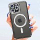  iPhone 14 Pro Kılıf Joke Simli Magneticsafe Kılıf - Gümüş