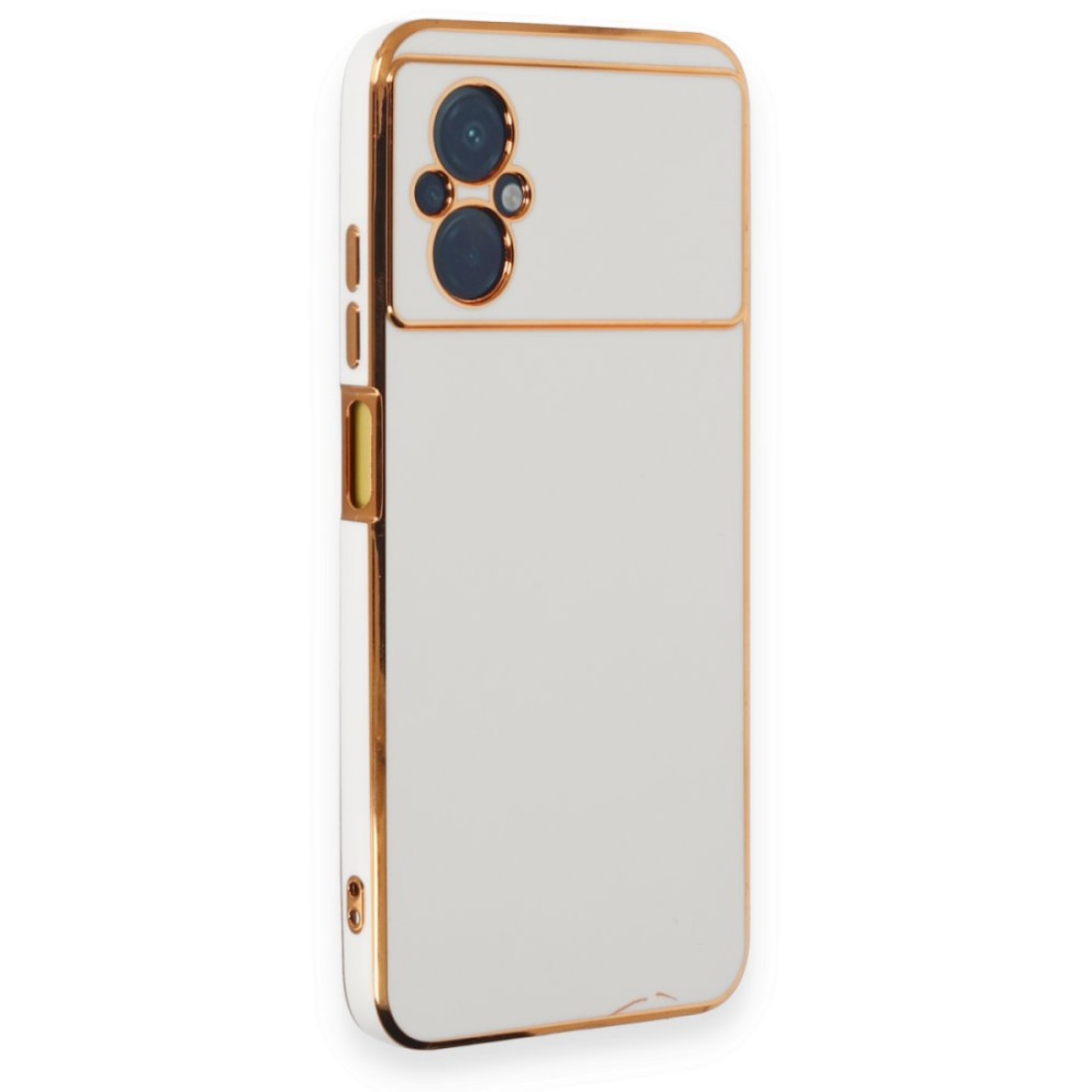  Xiaomi Poco M5 Kılıf Volet Silikon - Beyaz