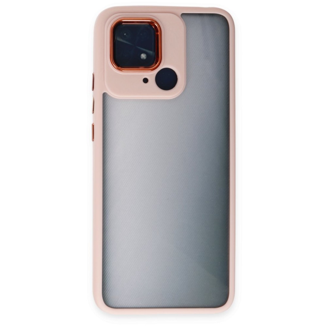 Xiaomi Redmi 10C Kılıf Dora Kapak - Pudra Xiaomi Redmi 10C Kılıf Dora Kapak - Pudra