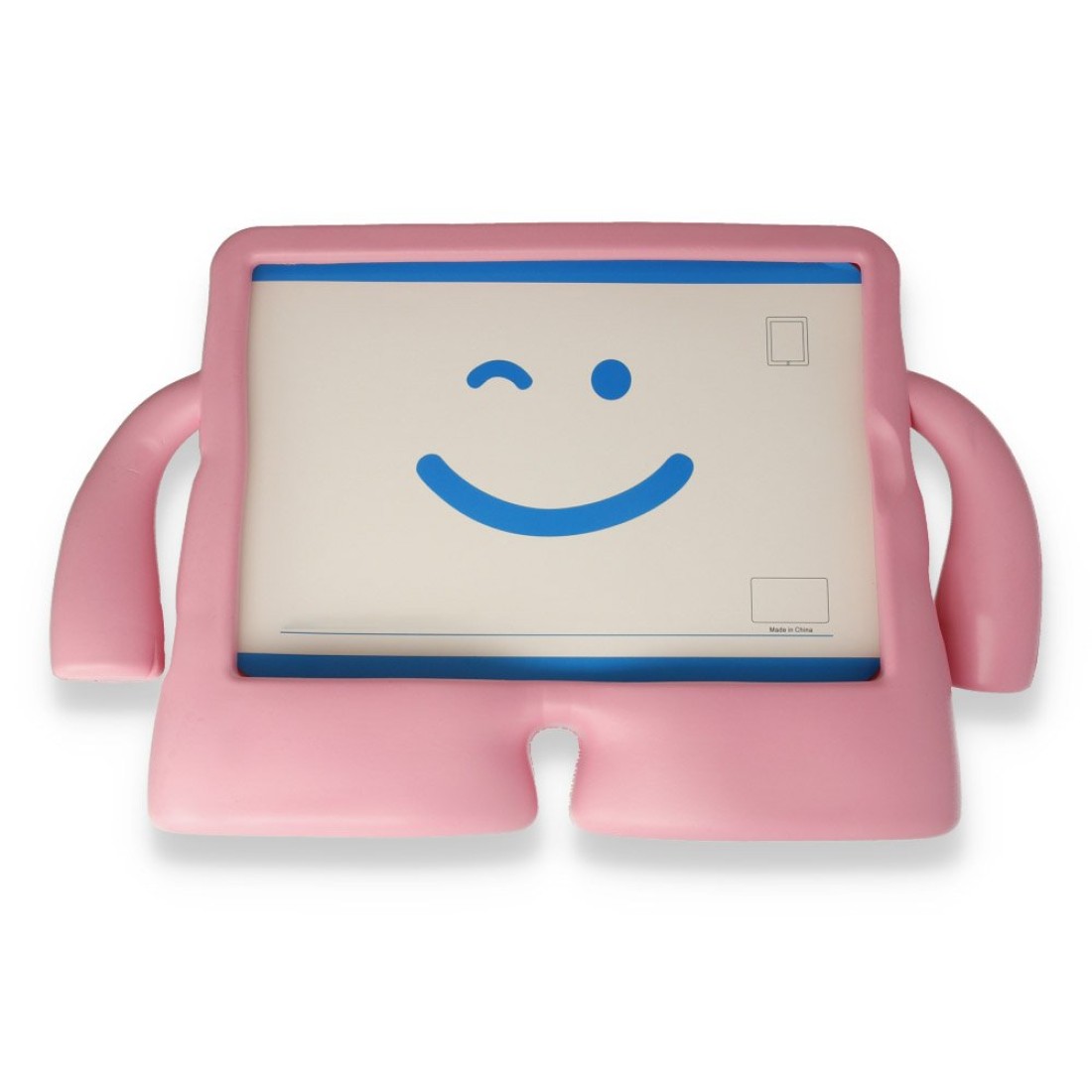  iPad 2 9.7 Kılıf Karakter Tablet Silikon - Açık Pembe