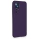  Xiaomi Mi 12T Pro Kılıf Nano içi Kadife Silikon - Mor