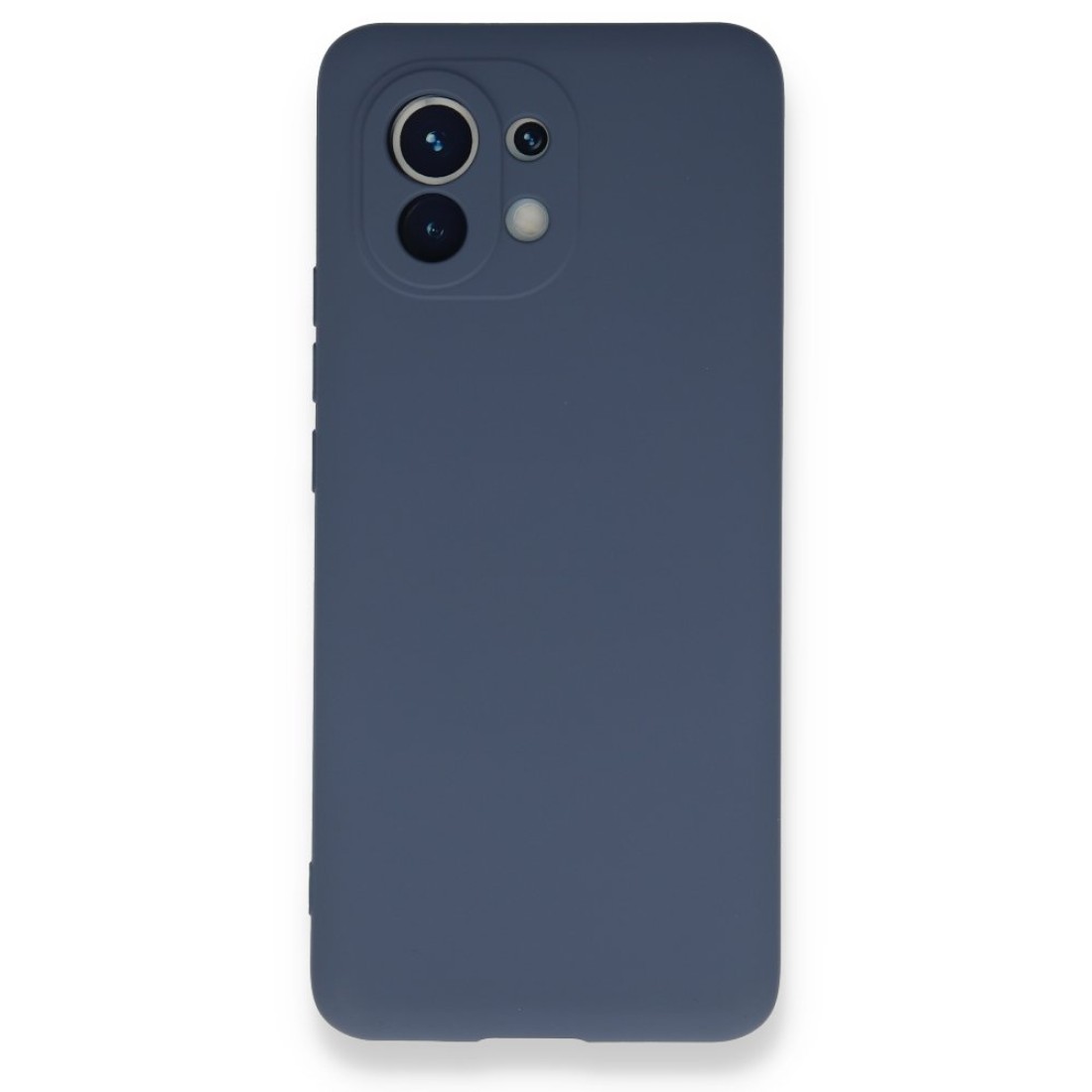  Xiaomi Mi 11 Kılıf Nano içi Kadife Silikon - Gri