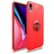 iPhone XR Kılıf Range Yüzüklü Silikon - Kırmızı iPhone XR Kılıf Range Yüzüklü Silikon - Kırmızı