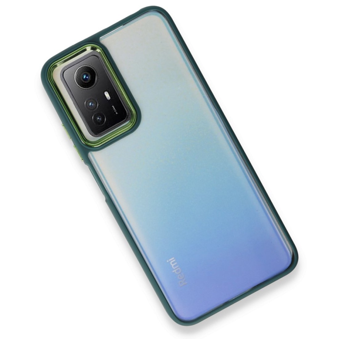  Xiaomi Redmi Note 12S Kılıf Dora Kapak - Haki Yeşil