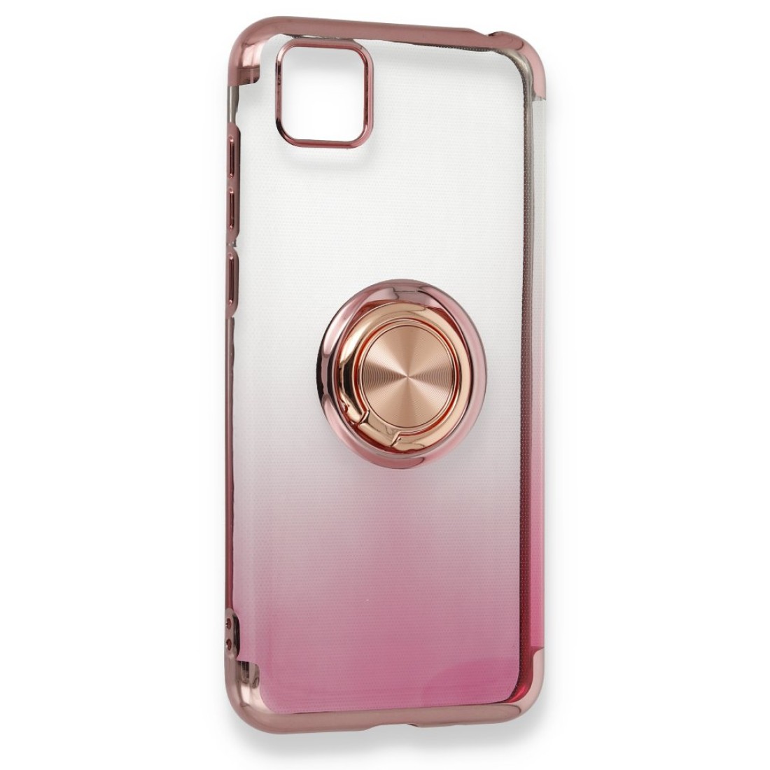  Huawei Y5P Kılıf Marvel Yüzüklü Silikon - Pembe
