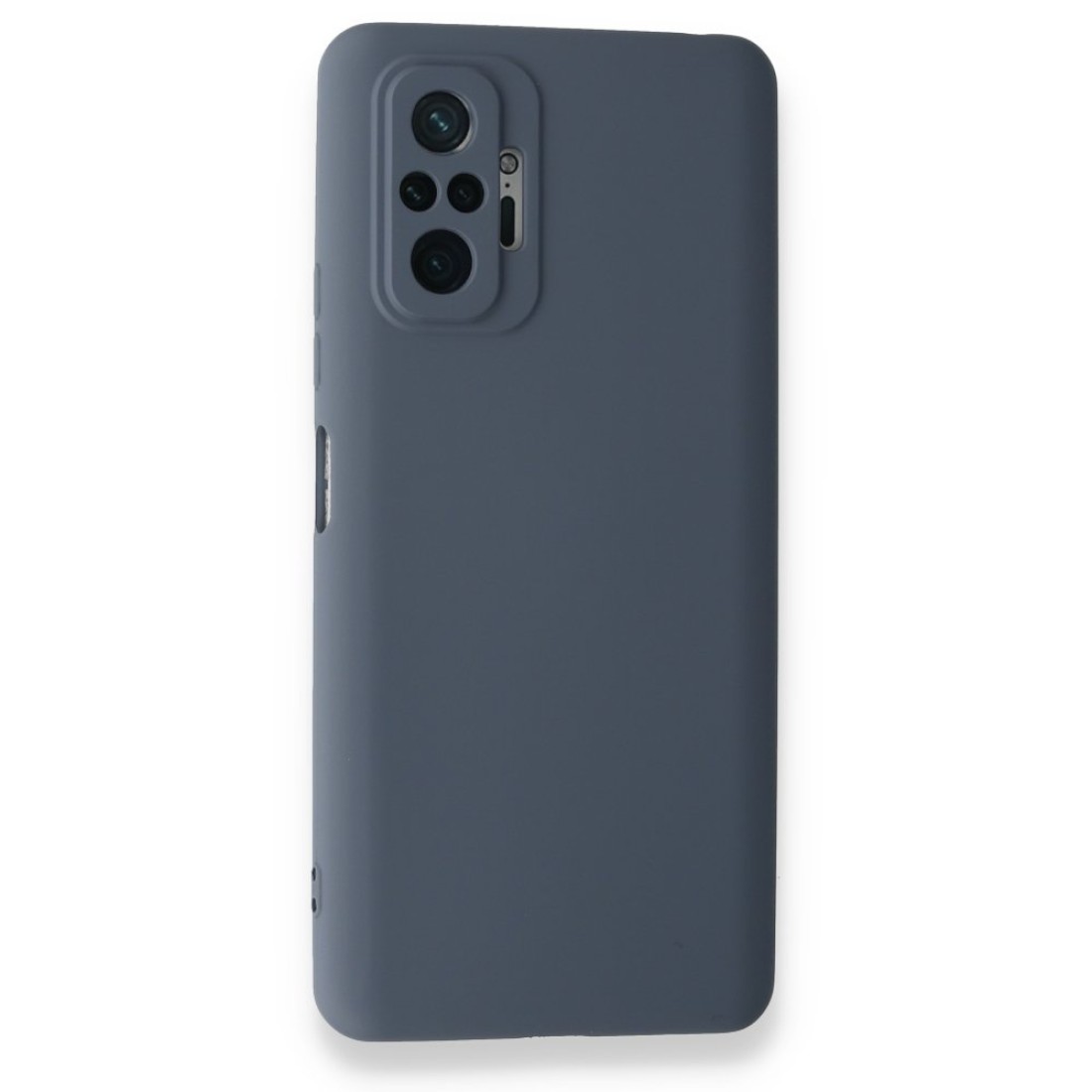 Xiaomi Redmi Note 10 Pro Kılıf Nano içi Kadife Silikon - Gri Xiaomi Redmi Note 10 Pro Kılıf Nano içi Kadife Silikon - Gri