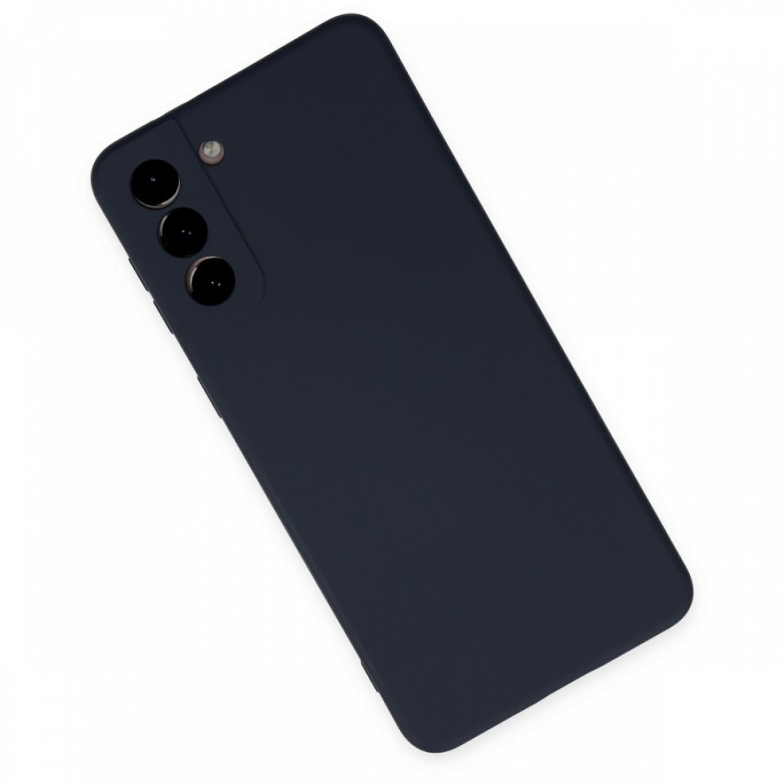 Samsung Galaxy S21 Plus Kılıf Nano içi Kadife Silikon - Lacivert Samsung Galaxy S21 Plus Kılıf Nano içi Kadife Silikon - Lacivert