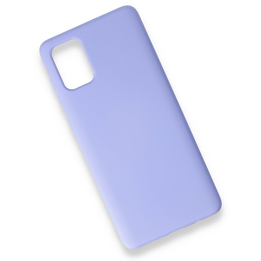 Samsung Galaxy A71 Kılıf Nano içi Kadife Silikon - Lila