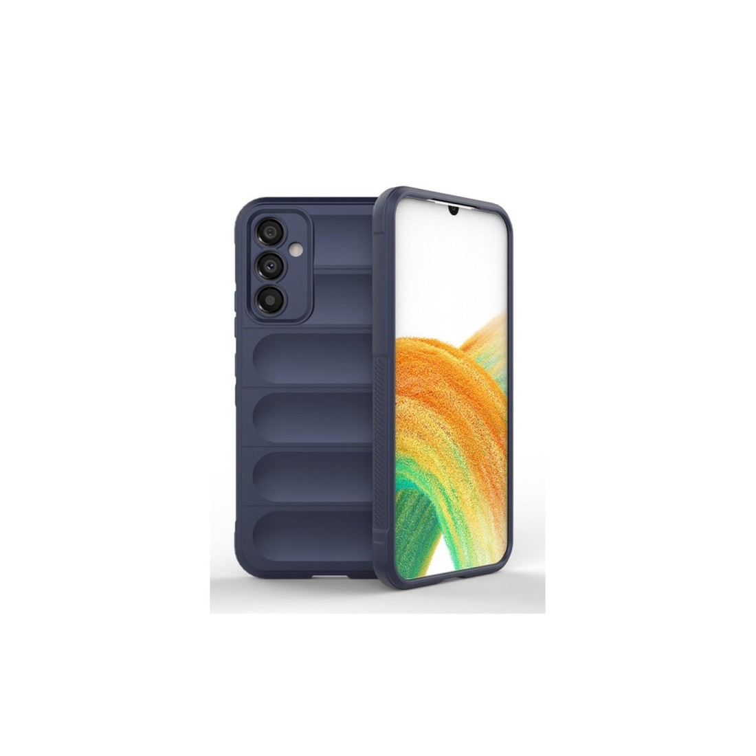  Samsung Galaxy A16 5G Kılıf Optimum Silikon - Lacivert