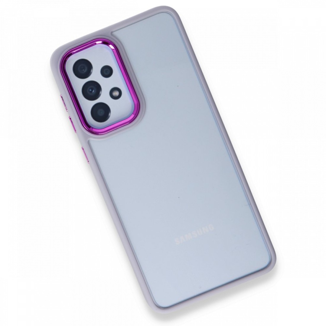  Samsung Galaxy A23 4G Kılıf Dora Kapak - Lila