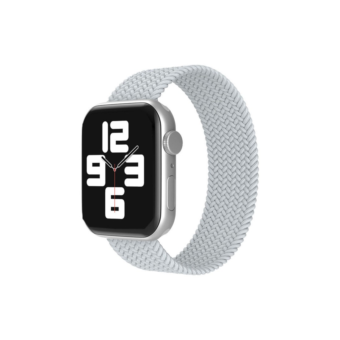  Apple Watch 38mm Ayarlı Solo Silikon Kordon - Beyaz
