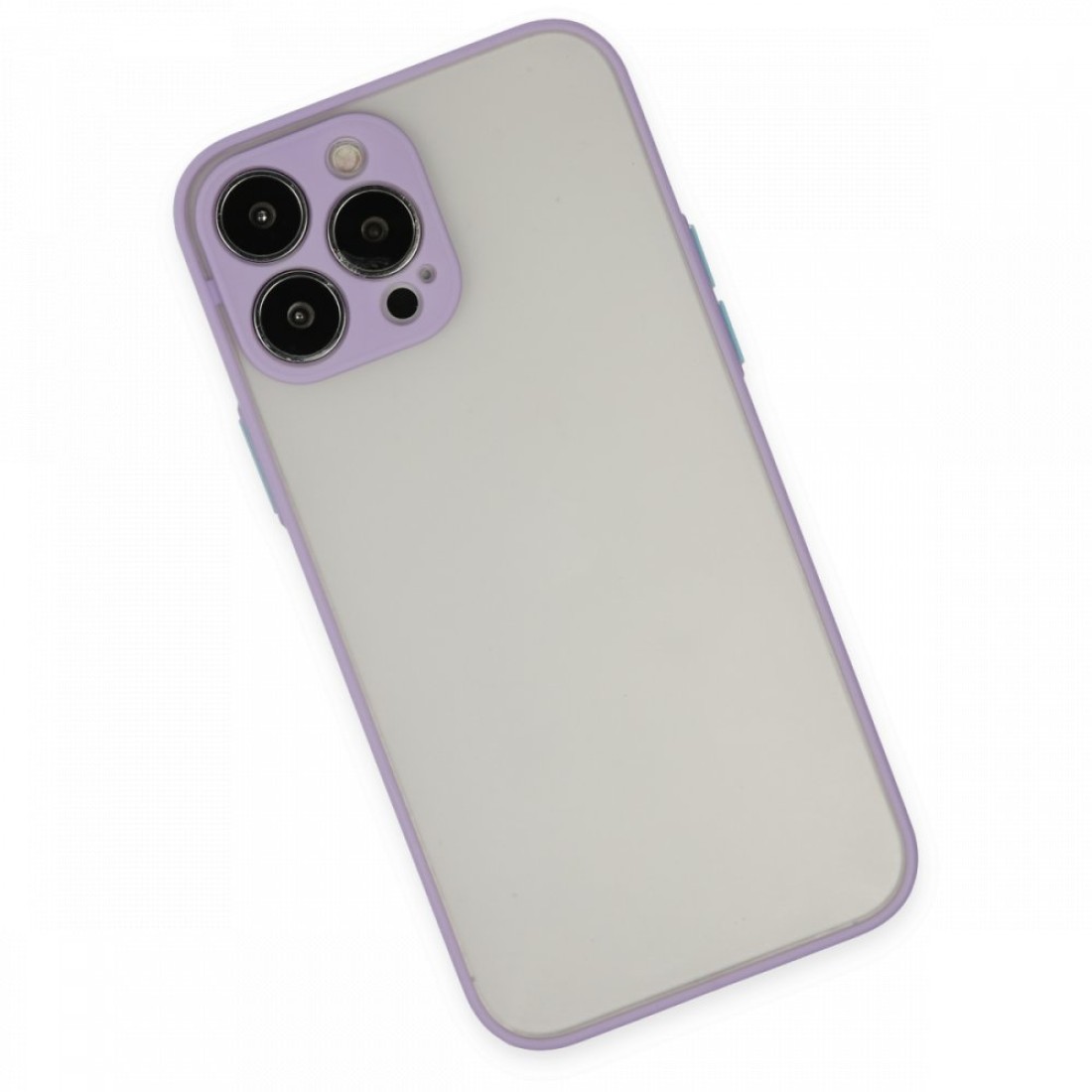 iPhone 14 Pro Kılıf Montreal Silikon Kapak - Mor iPhone 14 Pro Kılıf Montreal Silikon Kapak - Mor