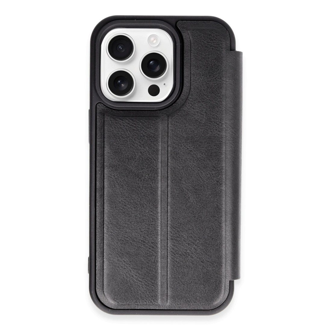 iPhone 14 Pro Kılıf Flip Cover - Siyah iPhone 14 Pro Kılıf Flip Cover - Siyah