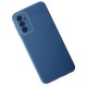 Samsung Galaxy M13 Kılıf Glass Kapak - Mavi Samsung Galaxy M13 Kılıf Glass Kapak - Mavi