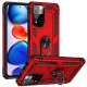 Xiaomi Redmi Note 11 Pro Plus 5G Kılıf Sofya Yüzüklü Silikon Kapak - Kırmızı Xiaomi Redmi Note 11 Pro Plus 5G Kılıf Sofya Yüzüklü Silikon Kapak - Kırmızı
