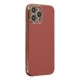  iPhone 15 Pro Max Kılıf Volet Silikon - Kırmızı