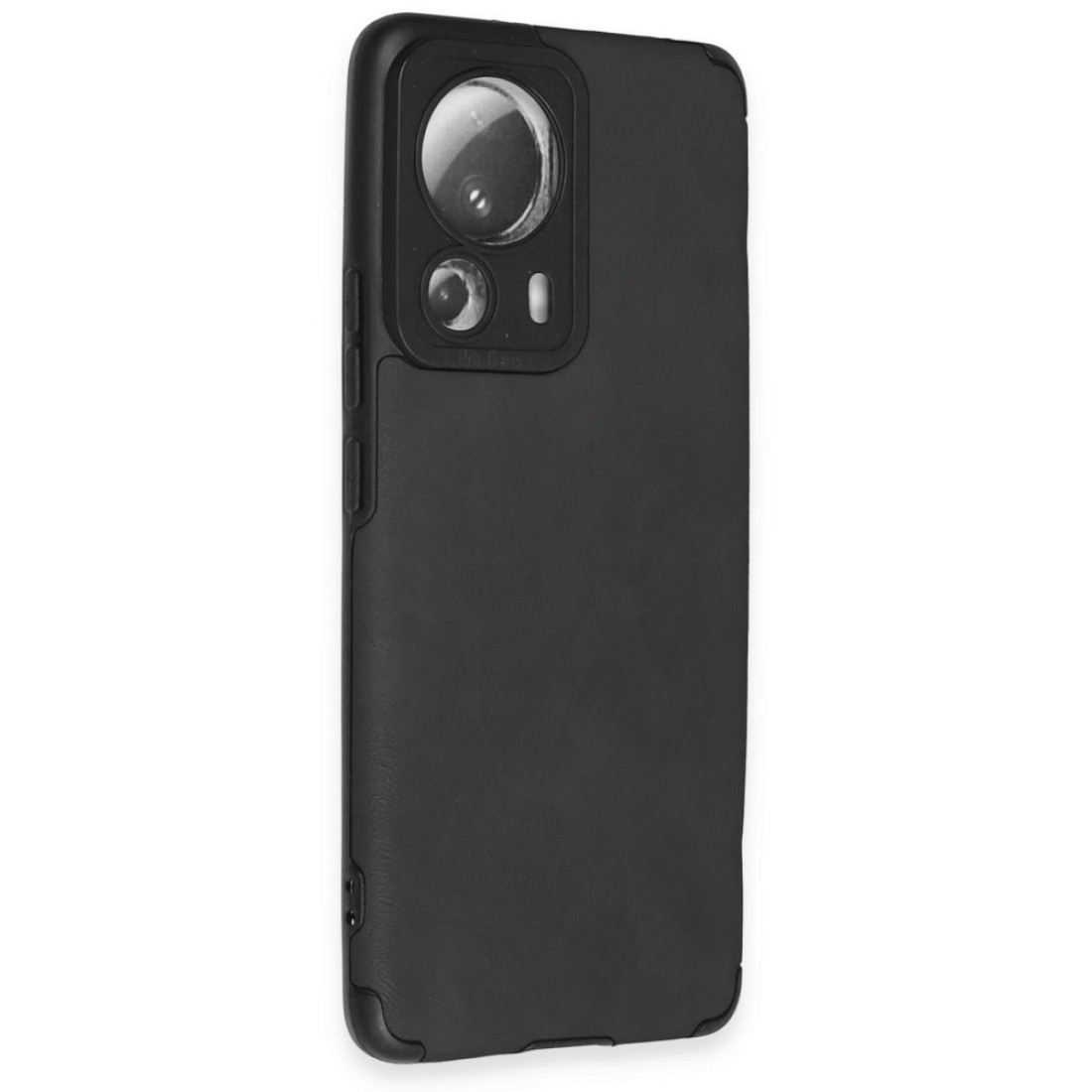 Xiaomi Mi 13 Lite Kılıf Loop Deri Silikon - Siyah Xiaomi Mi 13 Lite Kılıf Loop Deri Silikon - Siyah