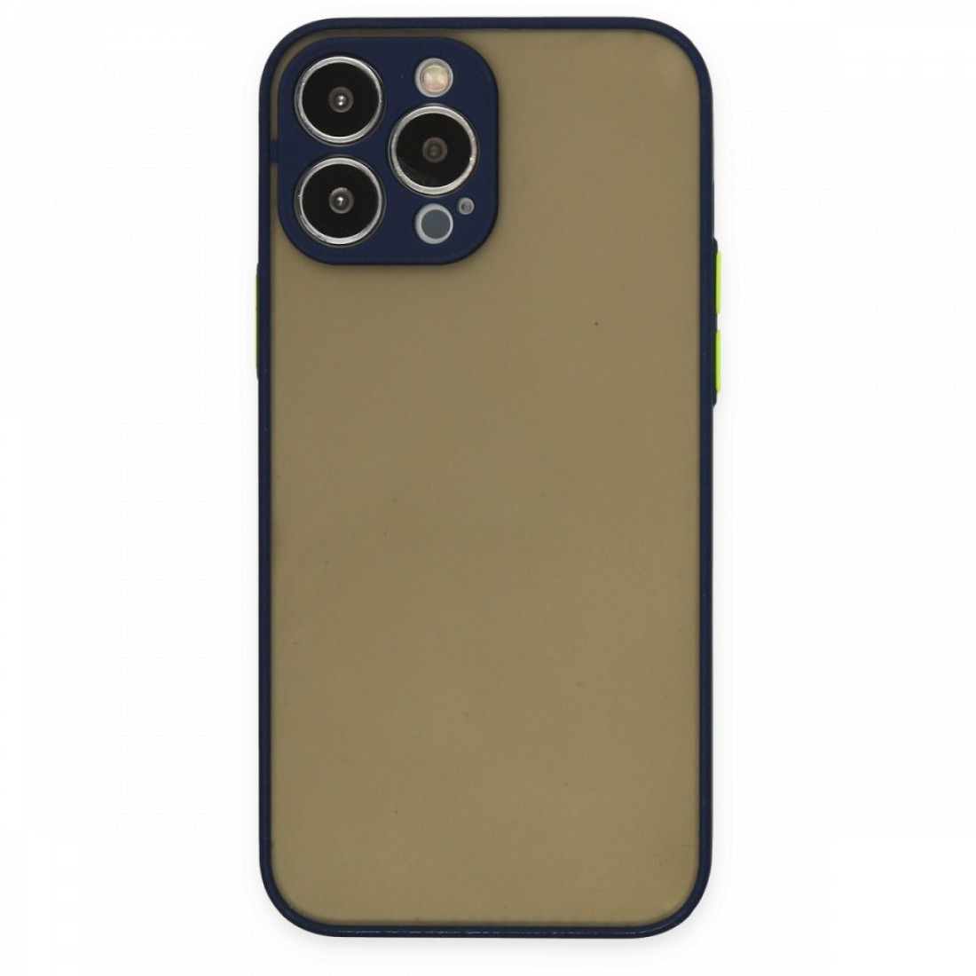  iPhone 14 Pro Kılıf Montreal Silikon Kapak - Lacivert