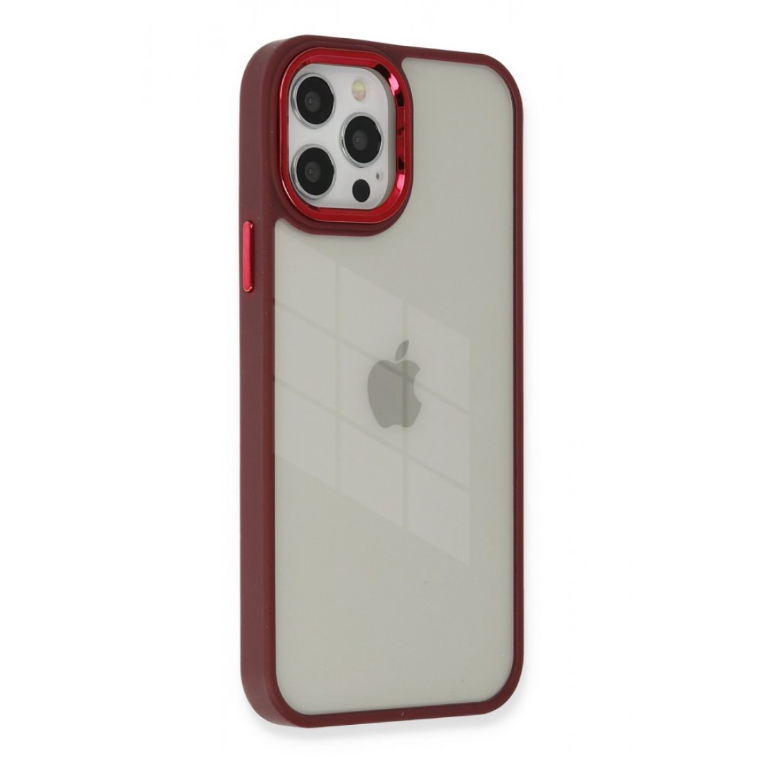  iPhone 12 Pro Kılıf Dora Kapak - Kırmızı