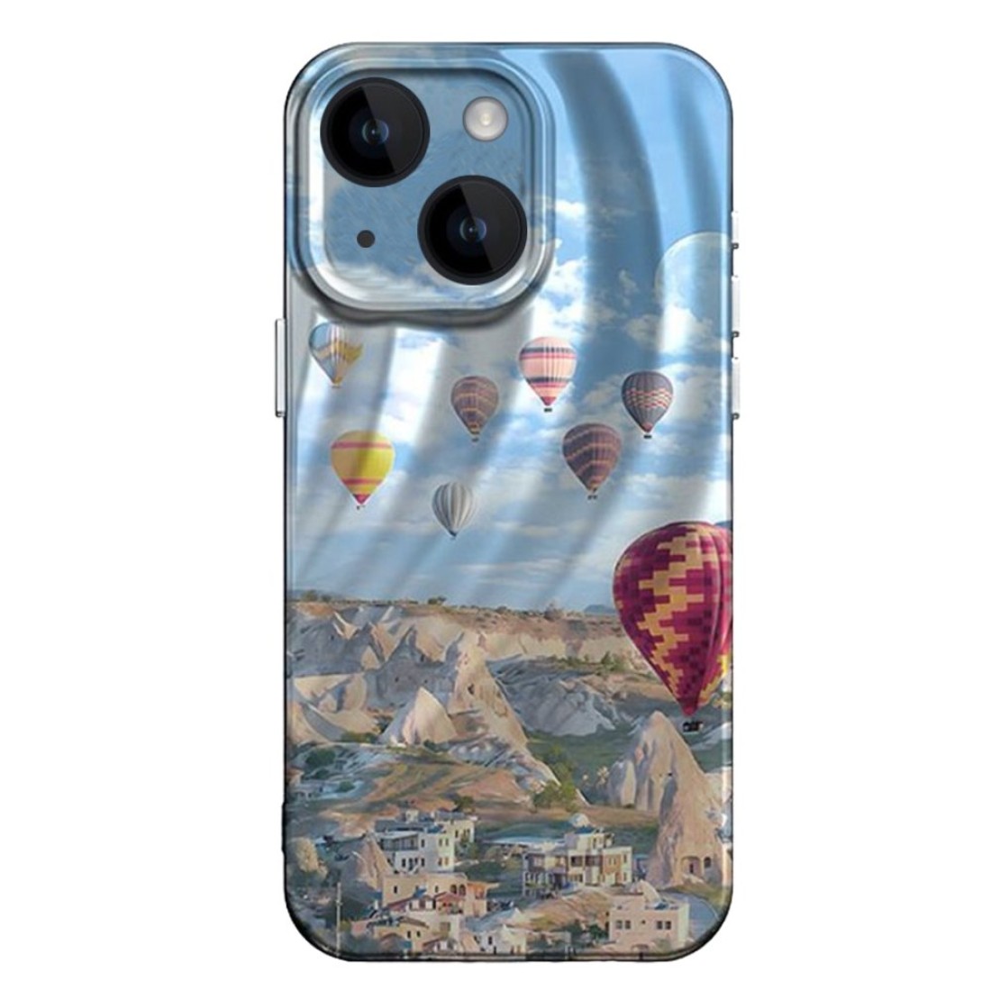  iPhone 15 Kılıf Crew Desenli Kapak - Kapadokya