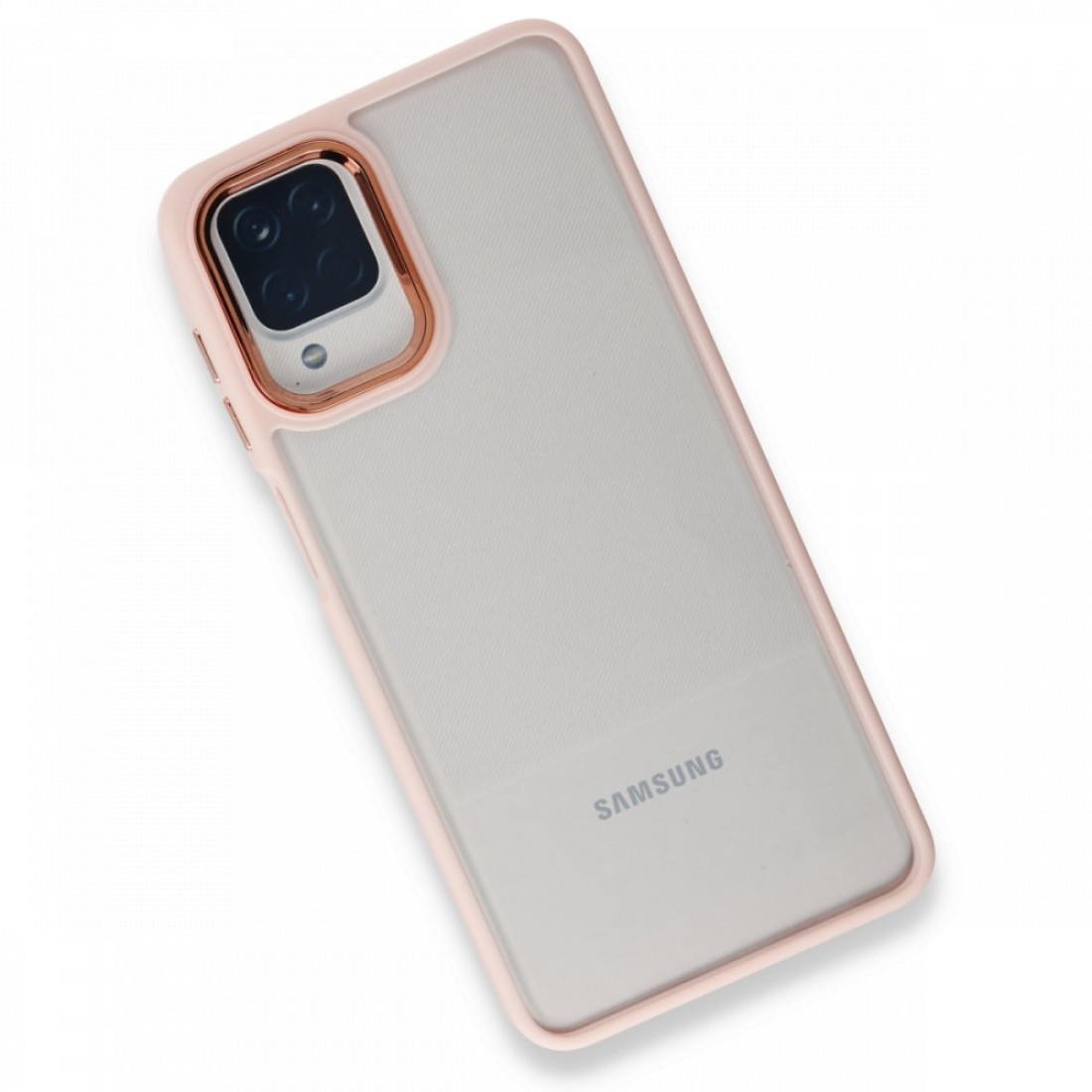  Samsung Galaxy M32 Kılıf Dora Kapak - Pudra