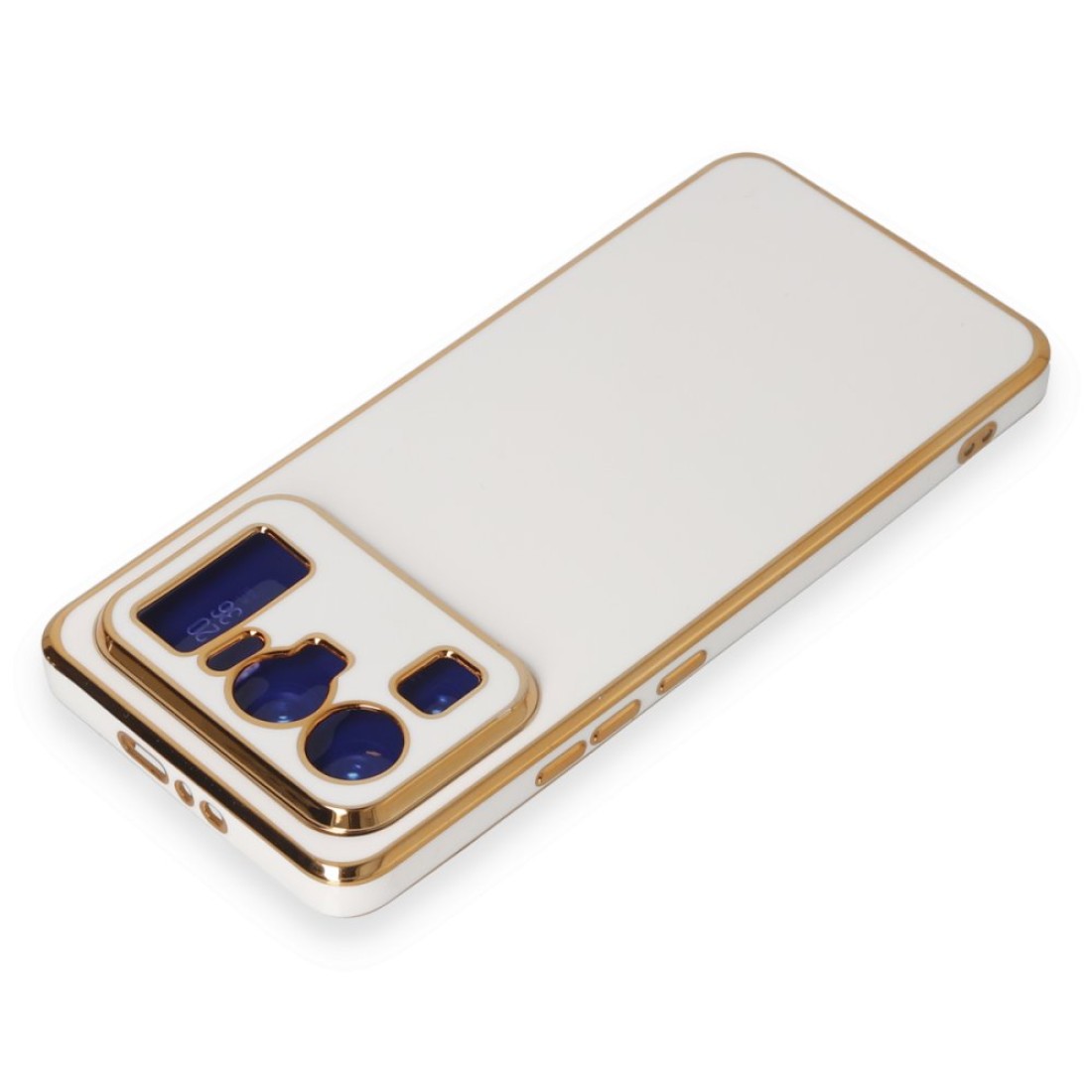 Xiaomi Mi 11 Ultra Kılıf Volet Silikon - Beyaz Xiaomi Mi 11 Ultra Kılıf Volet Silikon - Beyaz