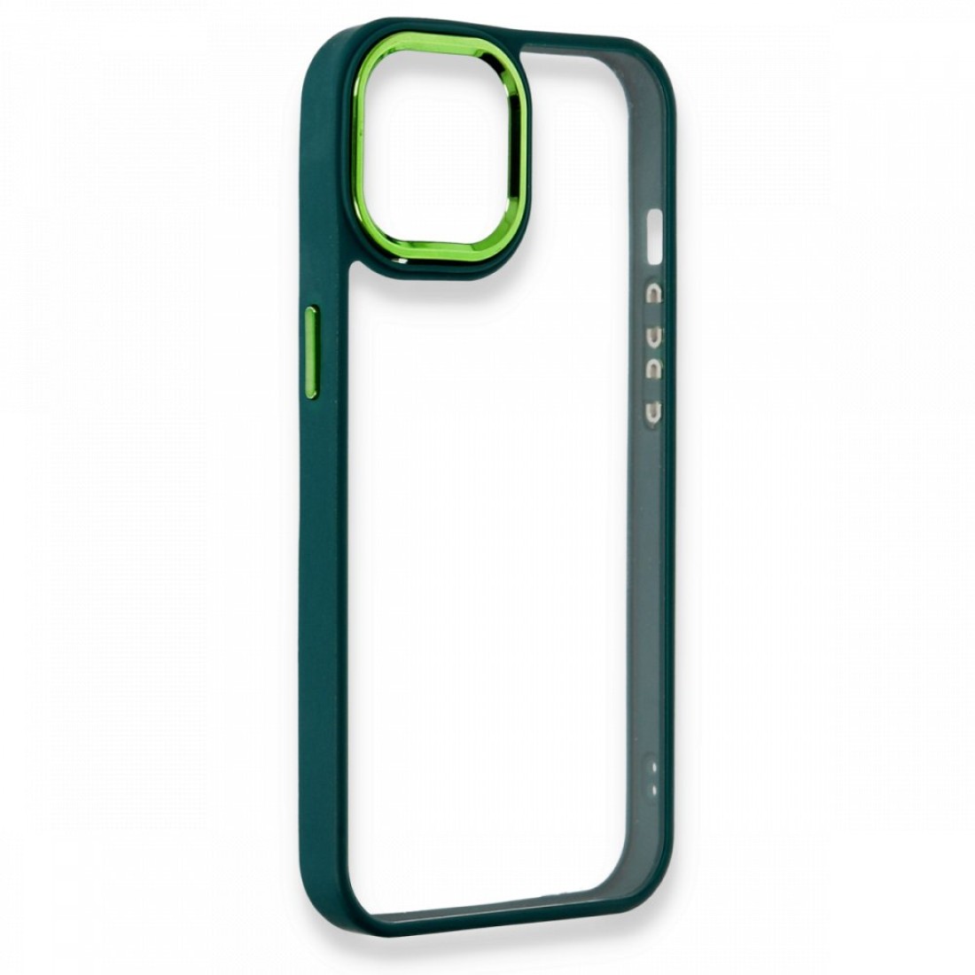 iPhone 14 Plus Kılıf Dora Kapak - Haki Yeşil iPhone 14 Plus Kılıf Dora Kapak - Haki Yeşil